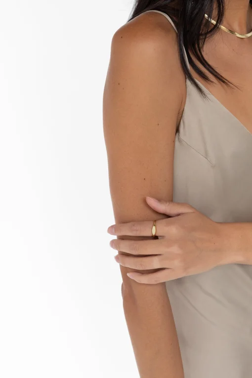 Slim Signet Ring