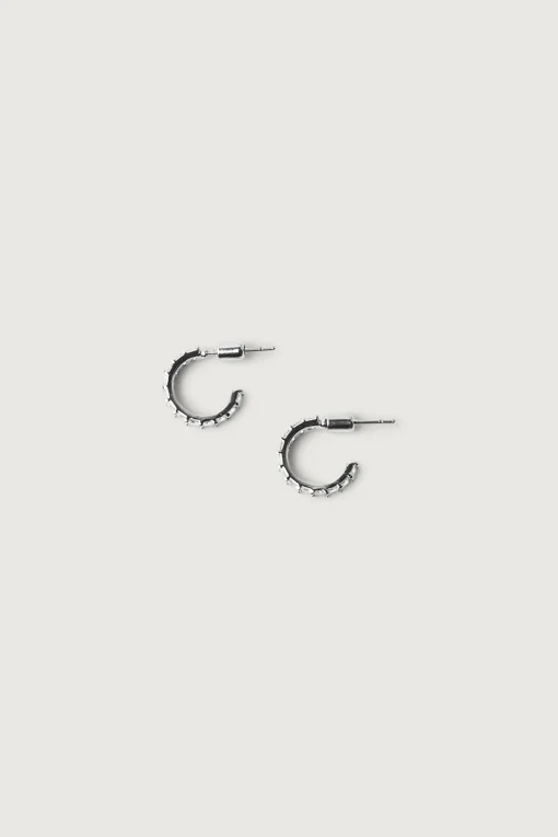 SMALL ZIRCONIA HOOPS
