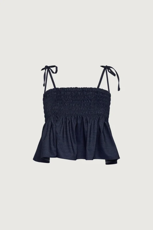 SMOCKED TANK TOP