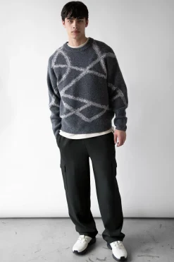 SPRAY PAINT EFFECT SWEATER