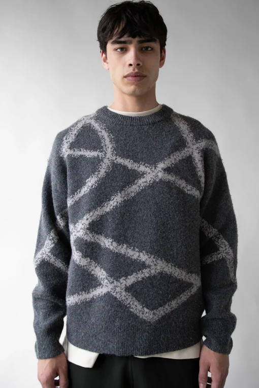 SPRAY PAINT EFFECT SWEATER