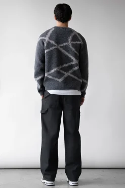 SPRAY PAINT EFFECT SWEATER