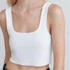 SQUARE NECK KNIT TANK