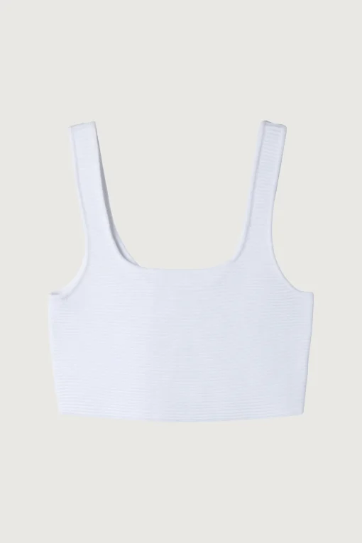 SQUARE NECK KNIT TANK