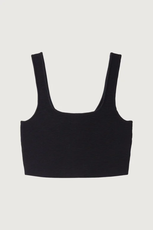 SQUARE NECK KNIT TANK
