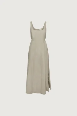 SQUARE NECK MAXI DRESS