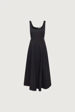 SQUARE NECK MAXI DRESS