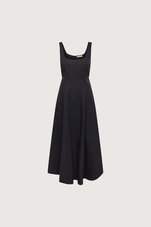 SQUARE NECK MAXI DRESS