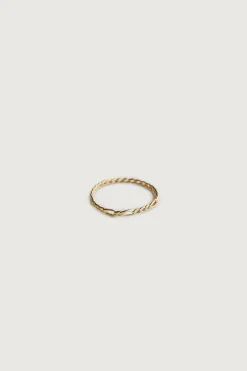 STERLING SILVER RING WITH LINK