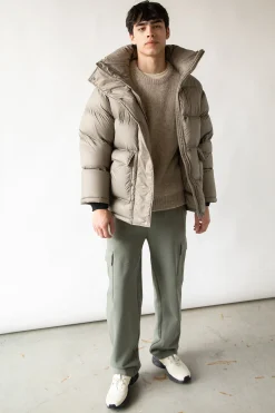 STRAIGHT LEG CARGO SWEATPANTS