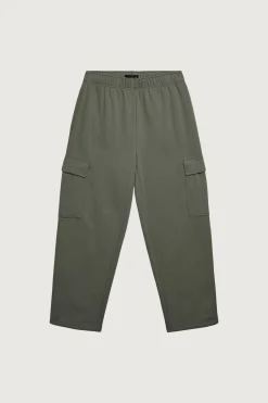 STRAIGHT LEG CARGO SWEATPANTS
