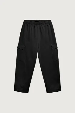 STRAIGHT LEG CARGO SWEATPANTS