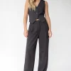 STRAIGHT LEG HIGH-RISE TROUSER