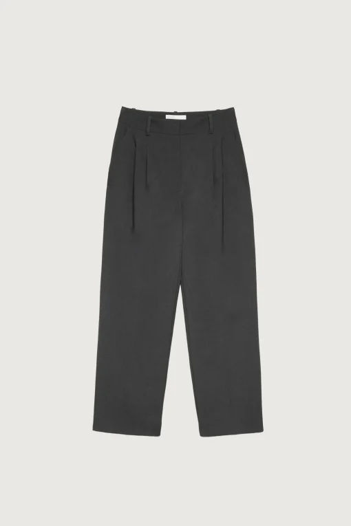 STRAIGHT LEG HIGH-RISE TROUSER