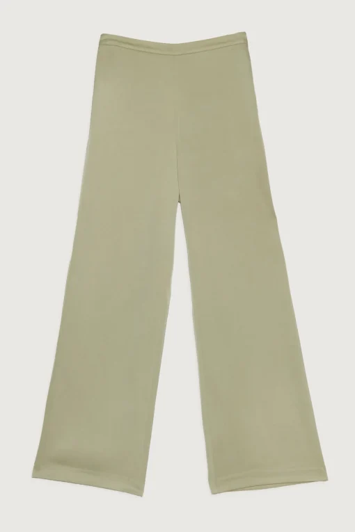 STRAIGHT SATIN PANT