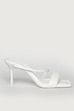 STRAPPY PADDED HEEL