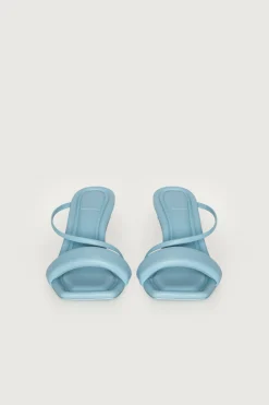 STRAPPY PADDED HEEL