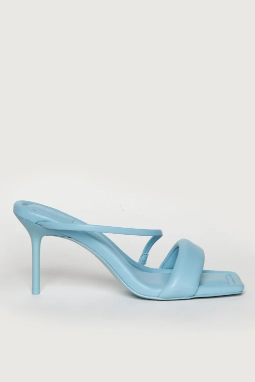 STRAPPY PADDED HEEL