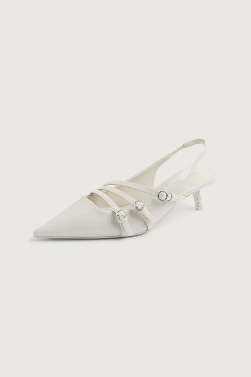 STRAPPY POINTED MULE