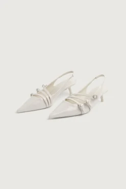 STRAPPY POINTED MULE