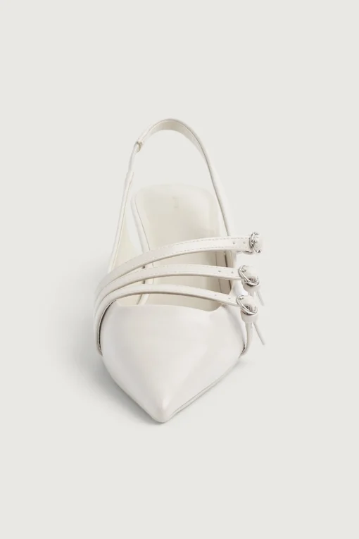 STRAPPY POINTED MULE