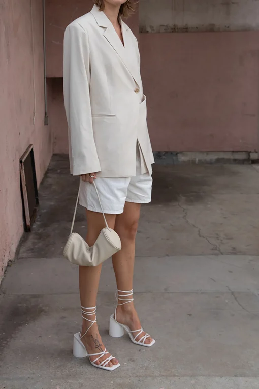 STRAPPY THICK HEEL SANDAL