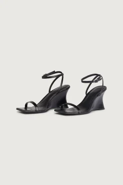 STRAPPY WEDGE SANDAL