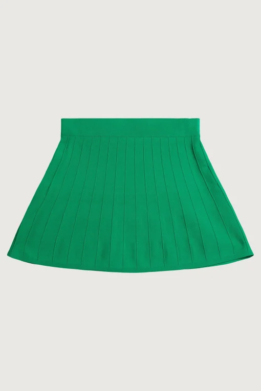 STRETCH KNIT MINI SKIRT