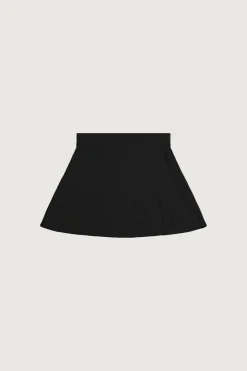 STRETCH KNIT MINI SKIRT