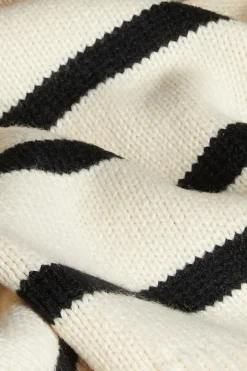 STRIPED COLLARED SWEATER