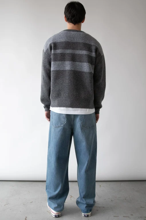 STRIPED DETAIL SWEATER