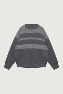 STRIPED DETAIL SWEATER