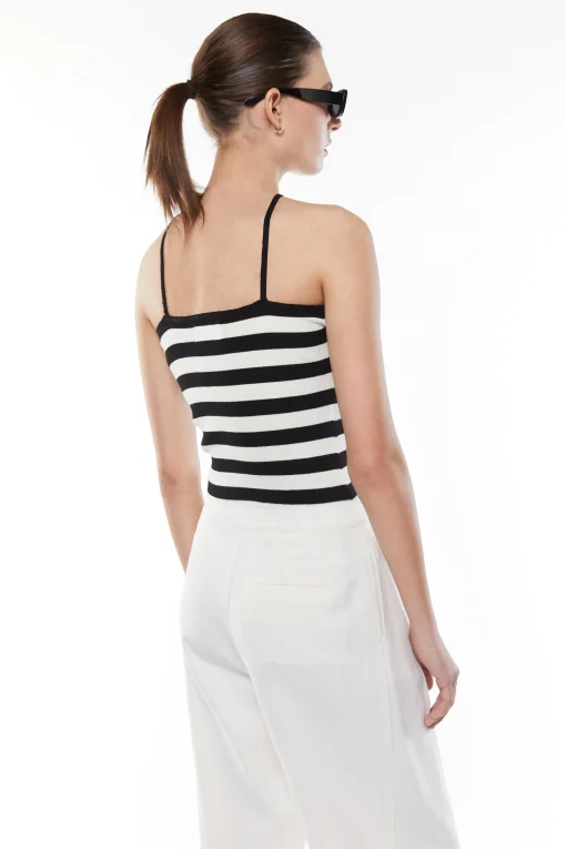 STRIPED HALTER TANK