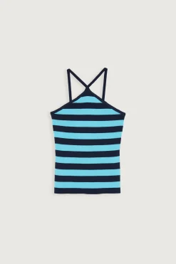 STRIPED HALTER TANK
