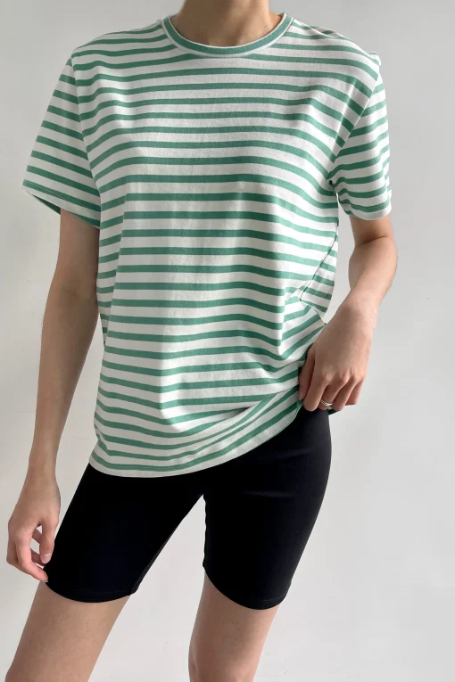 STRIPED TEE