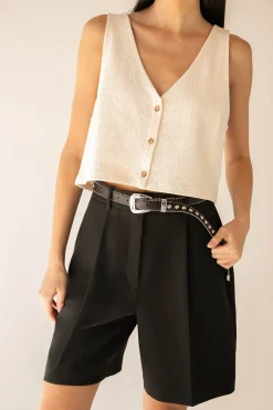 STUDDED BELT