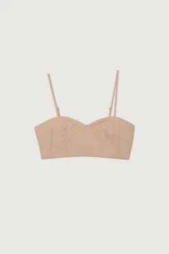 SWEETHEART NECKLINE CROP TOP