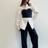 SWEETHEART NECKLINE TOP