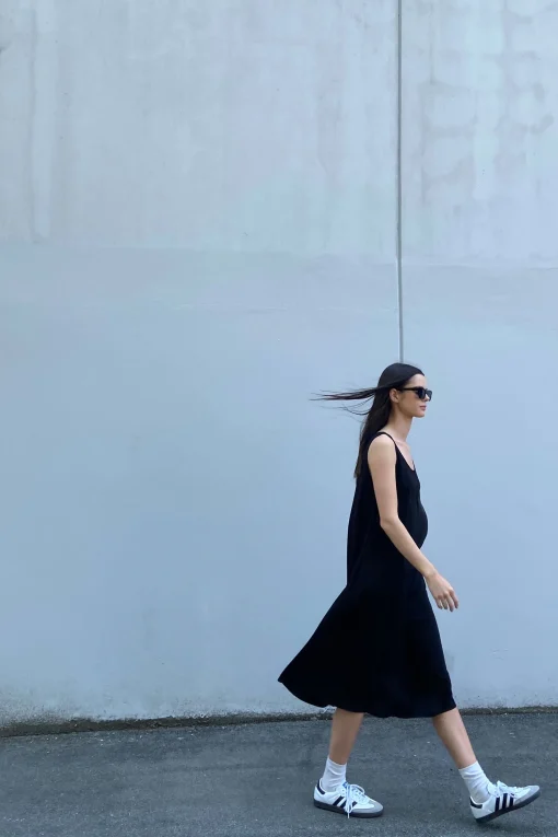 TANK MIDI DRESS WITH POCKETS