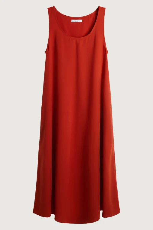 TANK MIDI DRESS WITH POCKETS