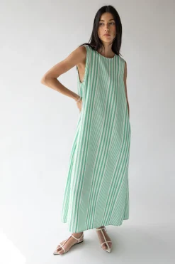TANK STYLE STRIPED DRESS
