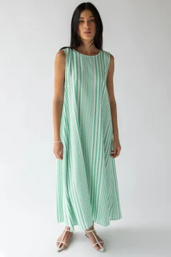TANK STYLE STRIPED DRESS