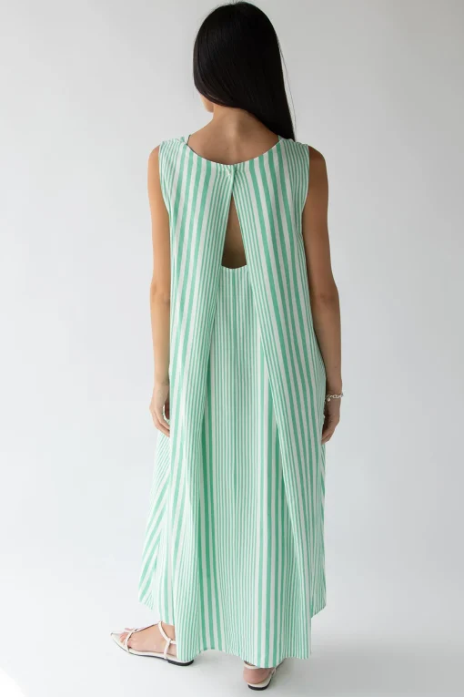 TANK STYLE STRIPED DRESS