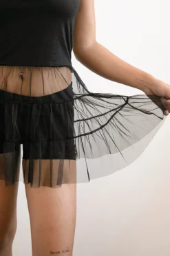 TANK WITH TULLE SKIRT