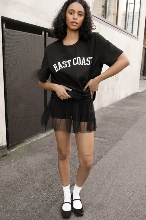 TANK WITH TULLE SKIRT