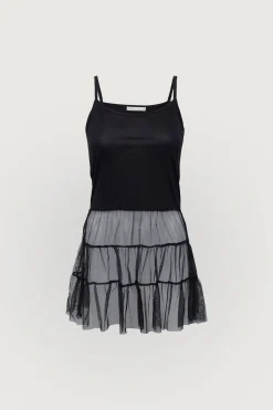 TANK WITH TULLE SKIRT