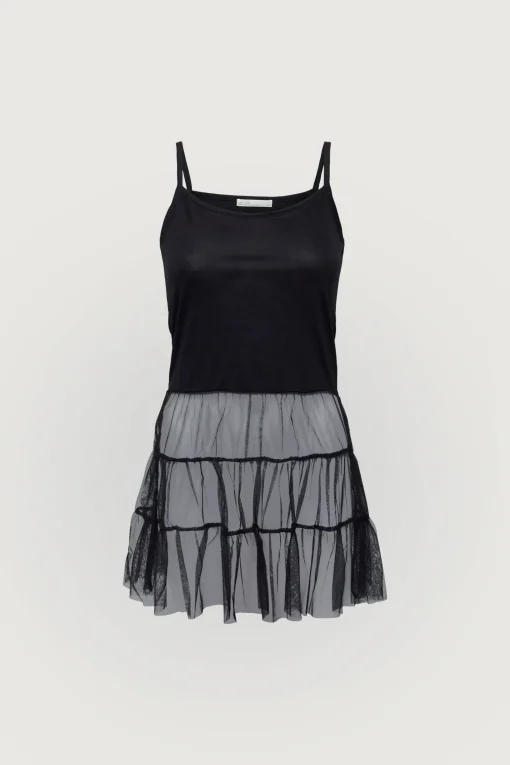 TANK WITH TULLE SKIRT