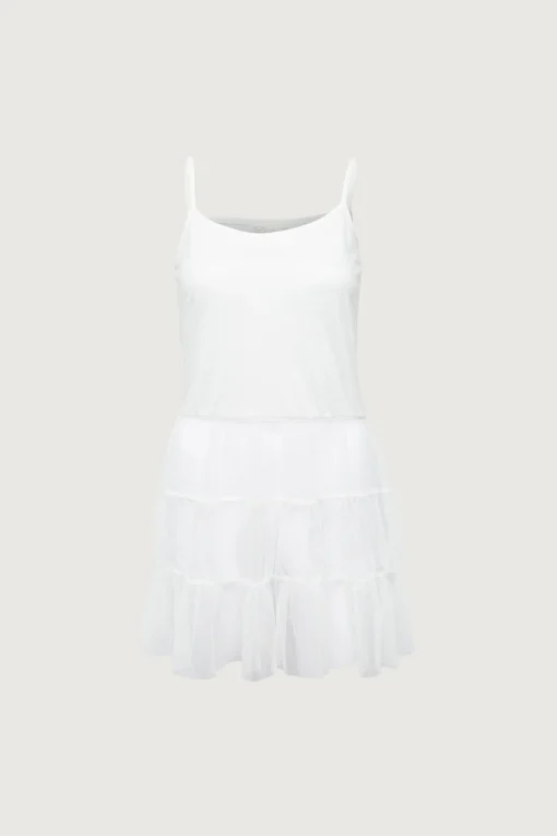 TANK WITH TULLE SKIRT