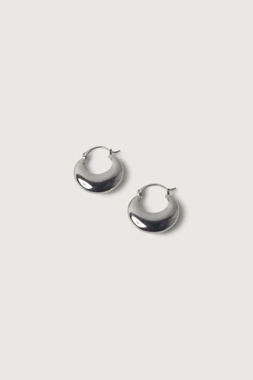 THICK CRESCENT HOOPS