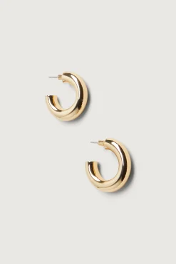 THICK HOOP EARRINGS